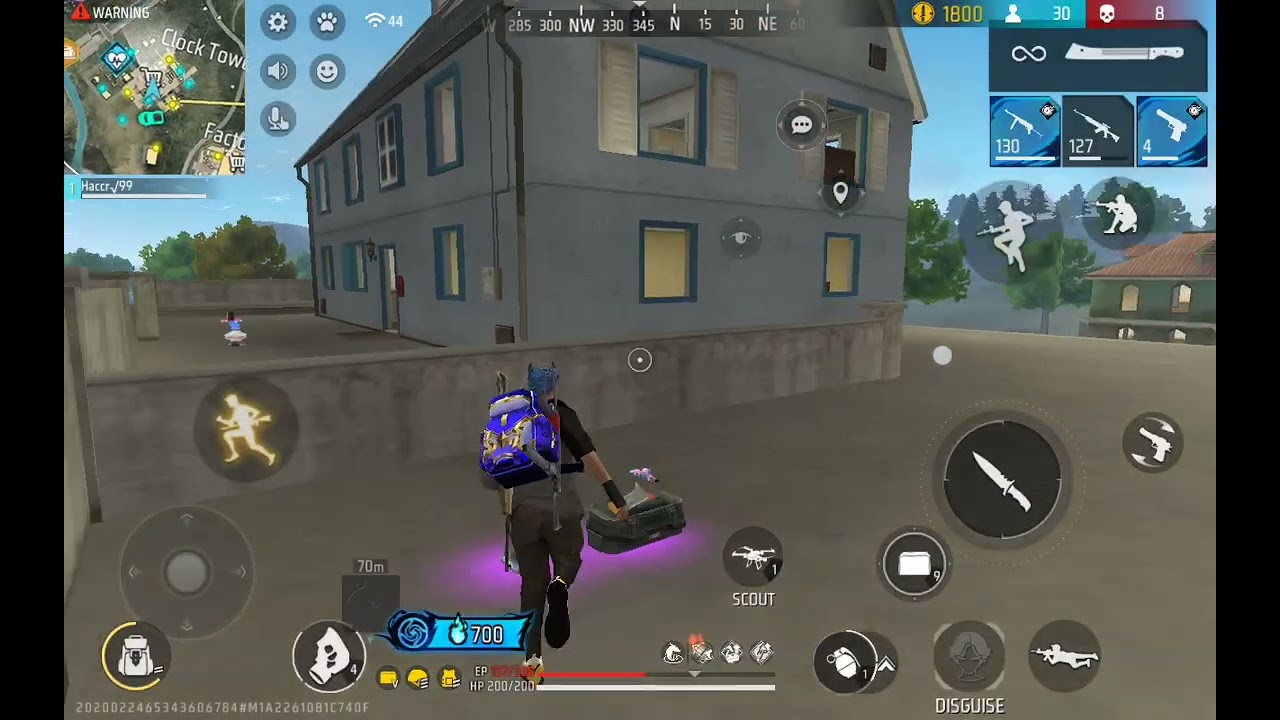 Best game play noob 💪💪 SKS and Mp40 Dangerous game