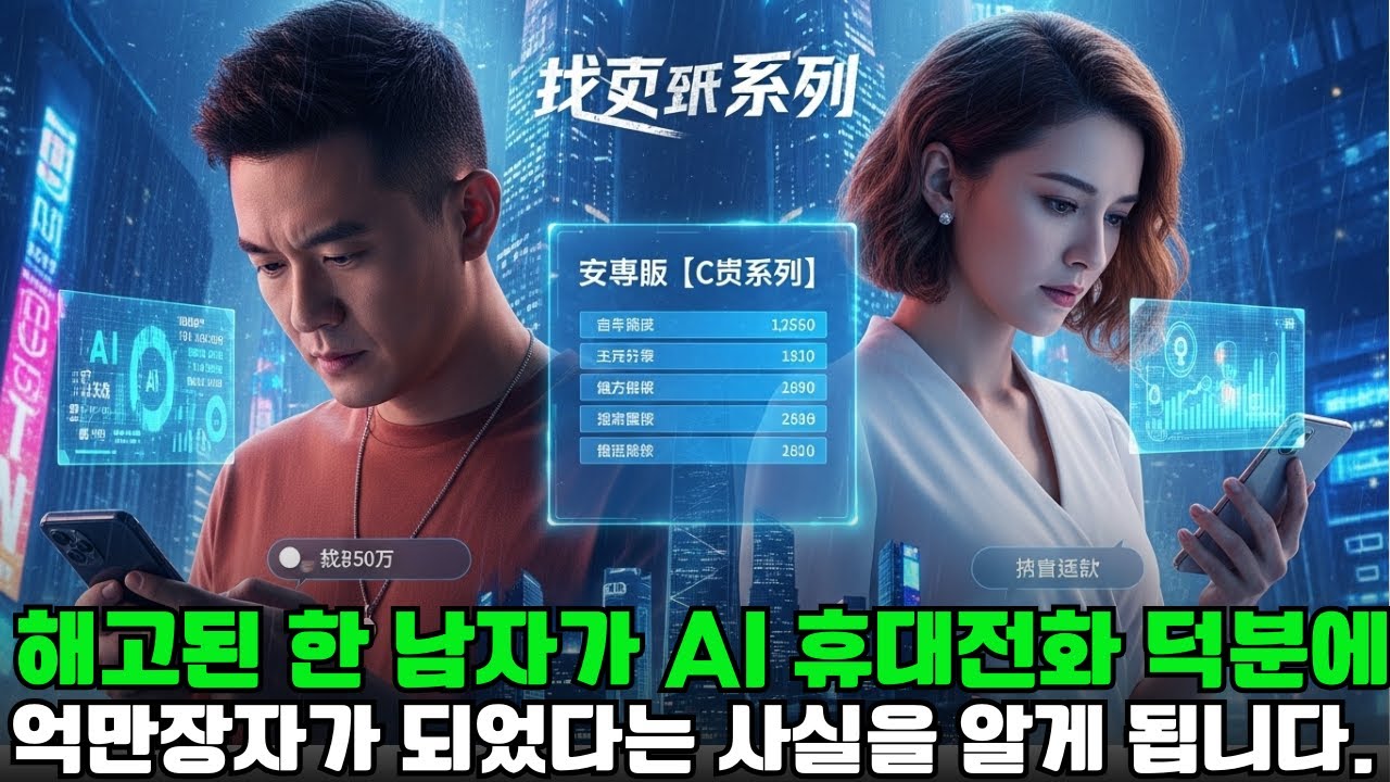 해고된 한 남자가 AI 휴대전화 덕분에 억만장자가 되었다는 사실을 알게 됩니다.#cdrama #드라마 #kdrama