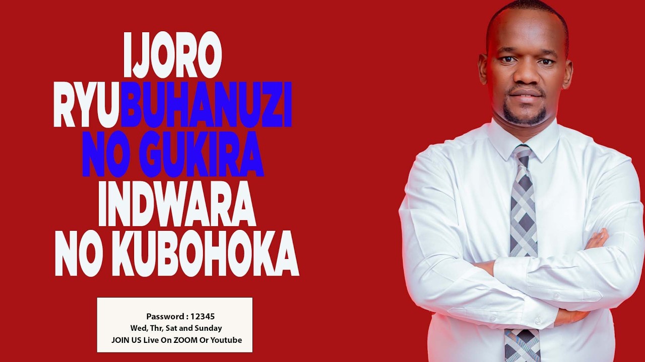 IJORO RYUBUHANUZI GUKIRA INDWARA NO KUBOHOKA  HAMWE NA PROPHET BOSCO
