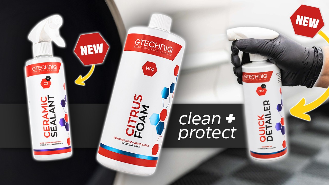 The Future of Detailing is Here! Gtechniq's New Formulas Explained