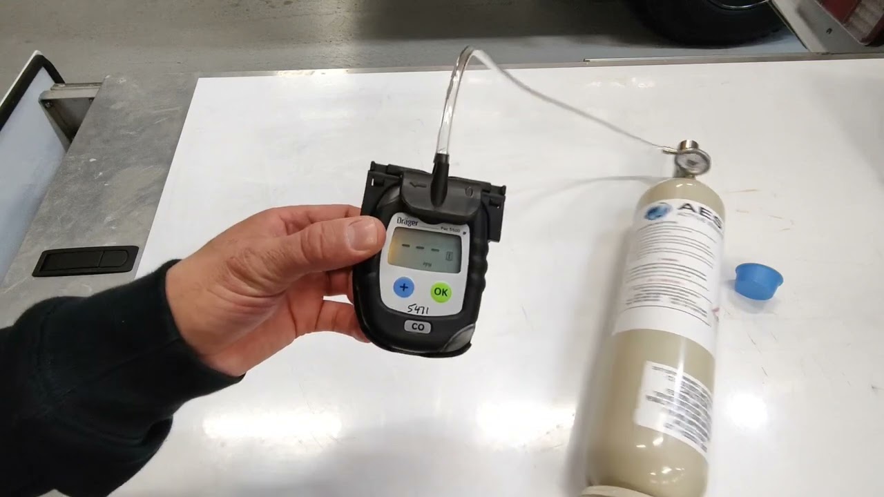 Bump Testing A Pac 5500 Dräger