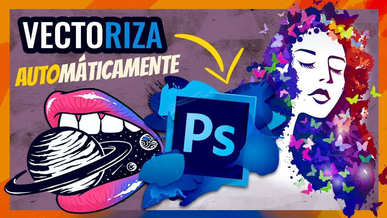 VECTORIZAR EN PHOTOSHOP ✒️ R&aacute;pido y Autom&aacute;ticamente | Pasar de imagen a vector