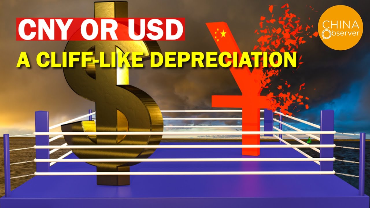 How far away is the Chinese Yuan from a cliff-like depreciation?