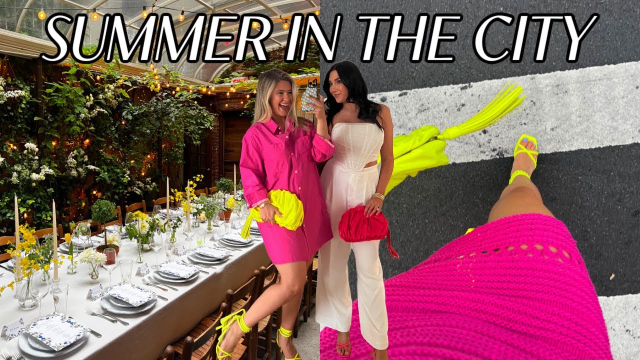THE LAST SUMMER IN THE CITY VLOG 🗽🚕🌭