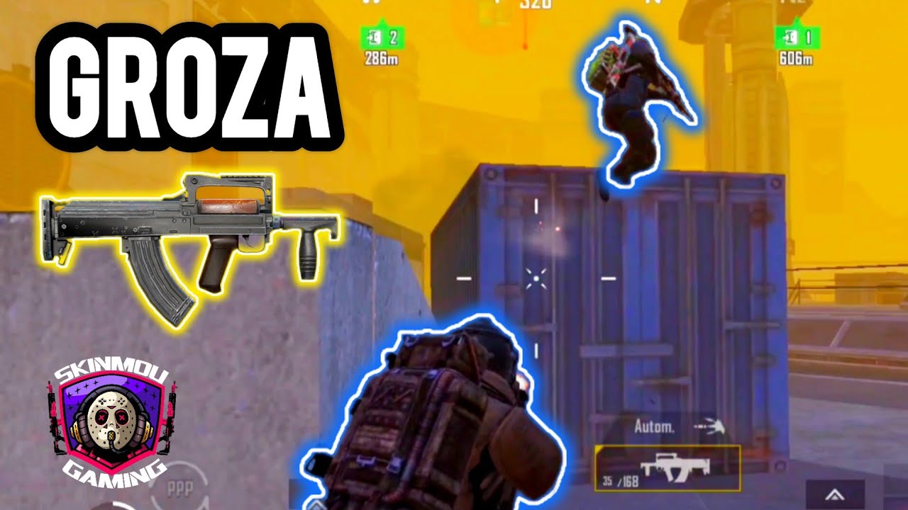 9☠️ GROZA BUEN RIVAL DE LA MK 😳 METRO ROYALE PUBG CHAPTER 18
