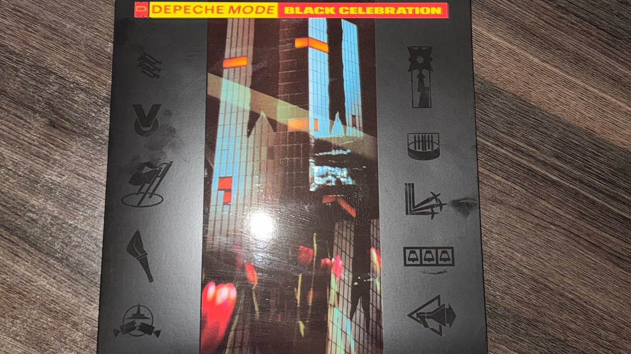 DEPECHE MODE BLACK CELEBRATION VINYL ((UNBOXING)