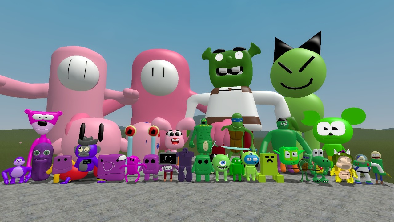ALL 3D MEMES NEXTBOTS, SANIC CLONES, MEMES IN 3D, 3D NEXTBOTS NEW UPDATE In Garry's Mod #84
