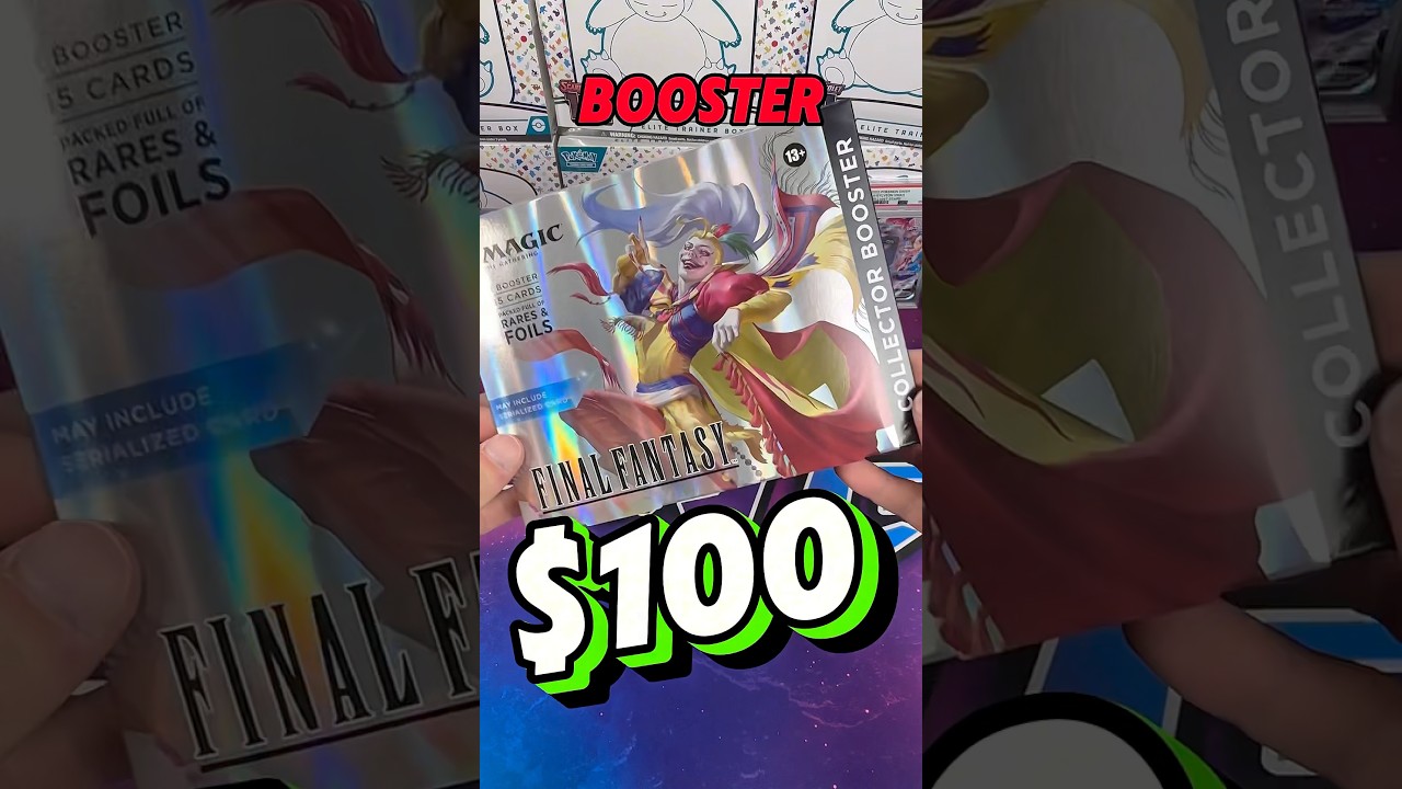 Final Fantasy Collectors Booster Packs  are $100!?🤯📈
