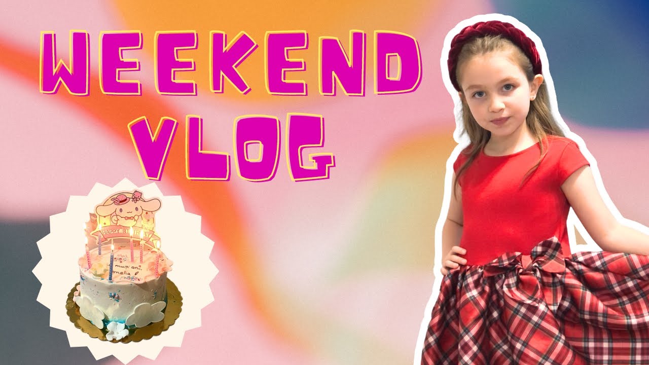 Weekend vlog – aniversarea Ameliei 🎉🥳 și o vizită la Pico | ALIELA