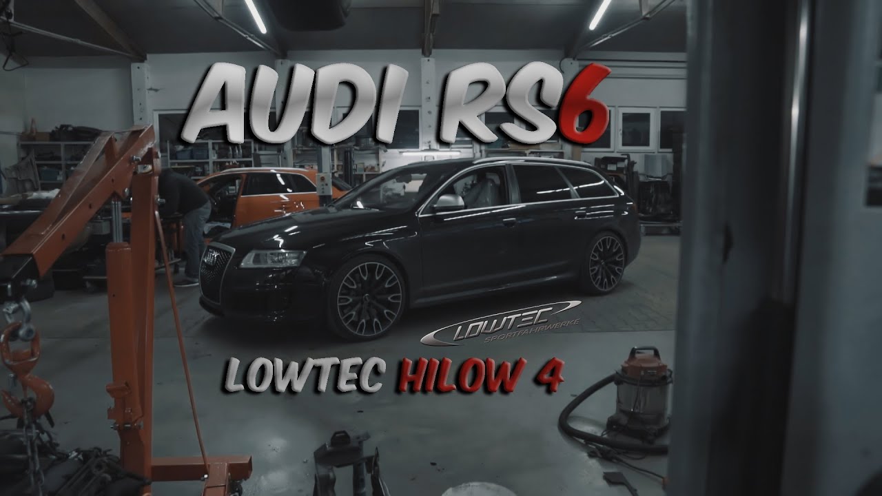 Stahlwerkz - Lowtec HiLOW 4 für den RS6 V10.  Was passiert mit unserer Gopro???