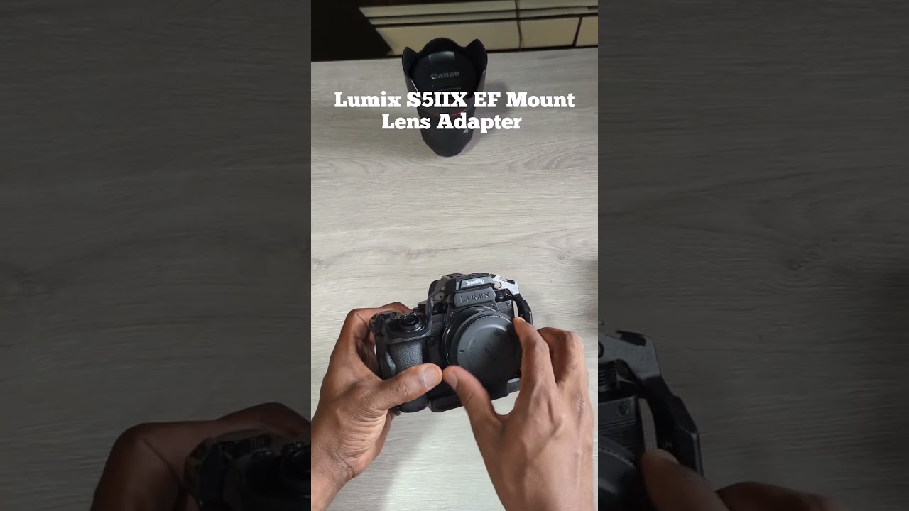 Sigma MC-21 | S5IIX EF Mount Lens Adapter #lumixs5ii #lumix #lumixs5iix