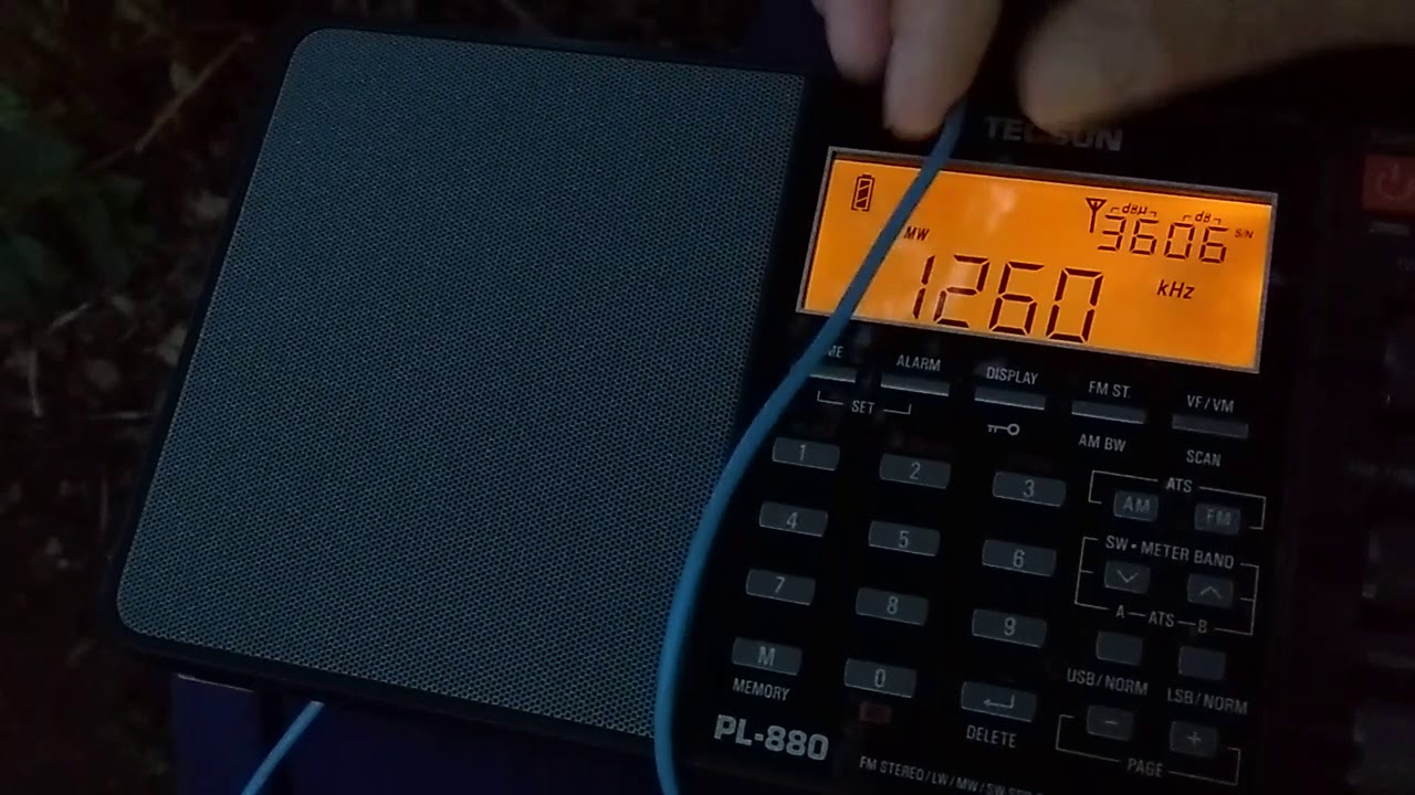 Frequency of 1260 kHz AM