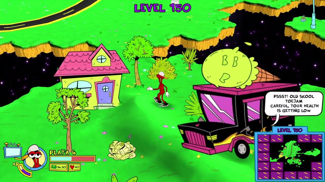 ToeJam & Earl: Back in the Groove! Endless mode 68