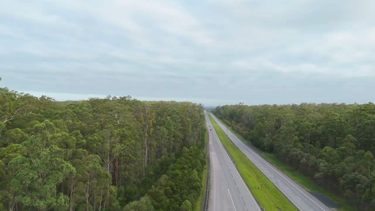 Where Roads Meet Forests | Byron bay | gold coast | Australian freeway| East coast 