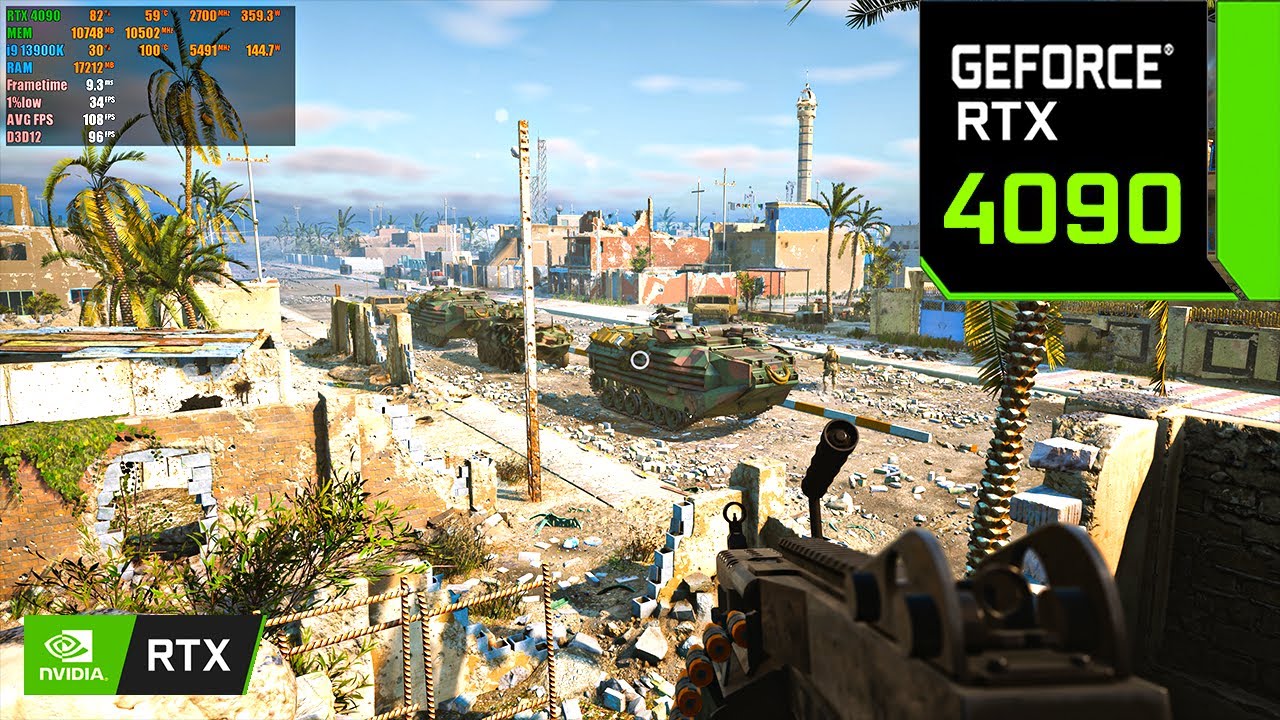 Six Days in Fallujah : RTX 4090 24GB ( 4K Ultra Graphics DLSS OFF )