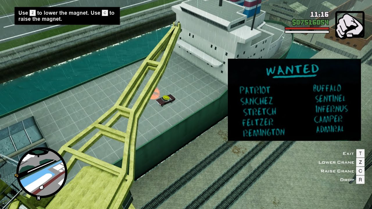 GTA San Andreas : The Definitive Edition : Vehicle Import/Export List 1 [4K]