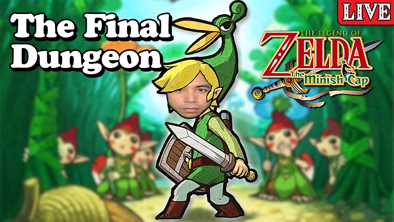 Hyrule Castle & The Final Boss! 100%ing Zelda Minish Cap LIVE | MC