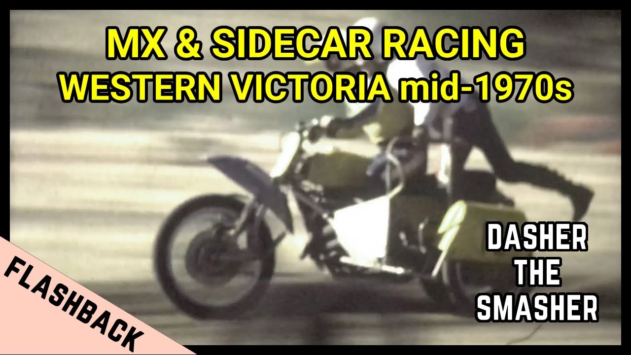 MOTOCROSS & SIDECAR RACING mid 1970s - Western Victoria