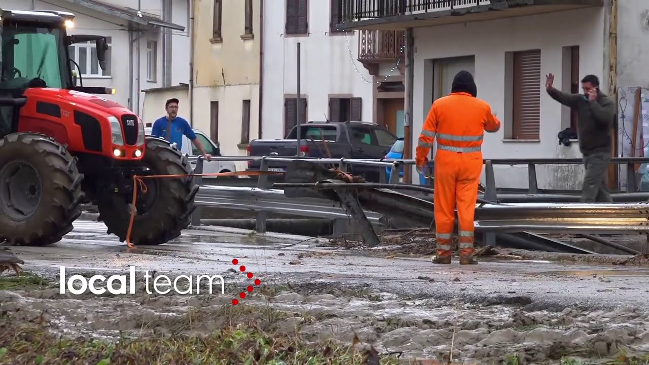 Alluvione a Puos d'Alpago: esondano i torrenti, danni e allagamenti