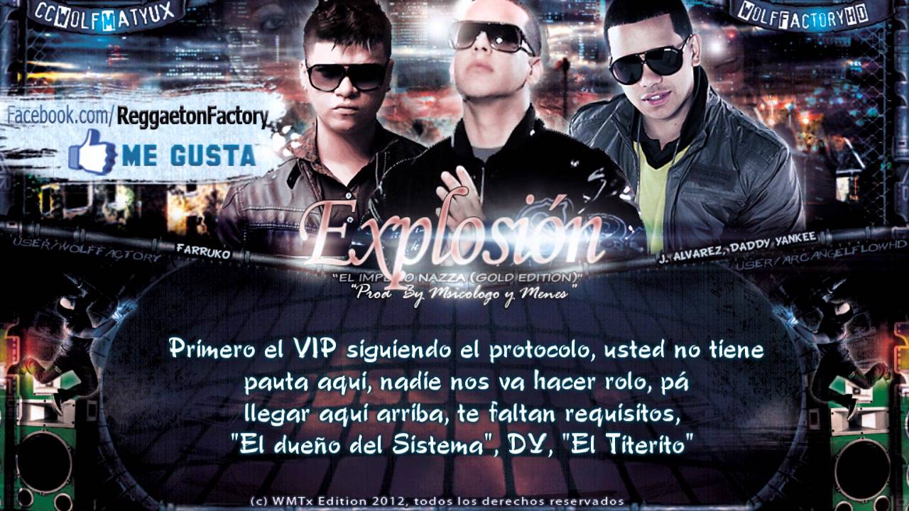Daddy Yankee Ft. Farruko, J Alvarez  - 