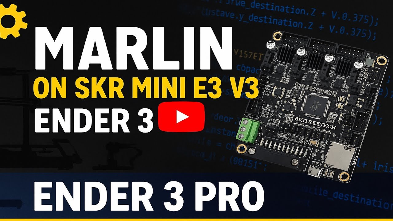Build/Compile Marlin 2.1 for BTT SKR Mini E3 V3 with BLTouch/3DTouch