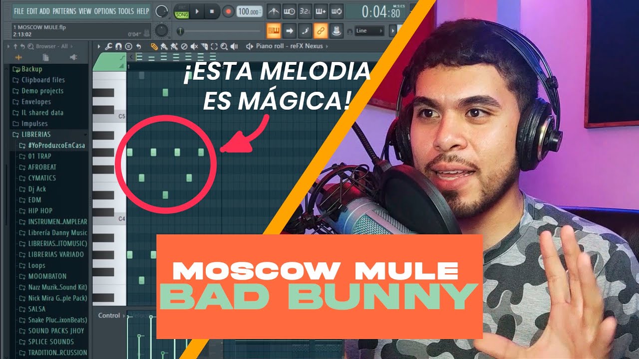 DECONSTRUYENDO MOSCOW MULE | BAD BUNNY | INSTRUMENTAL | FLP GRATIS