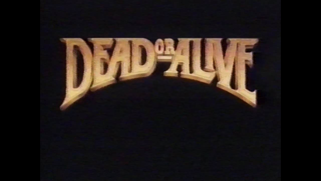 The Tracker AKA Dead Or Alive (1988) VHS Trailer