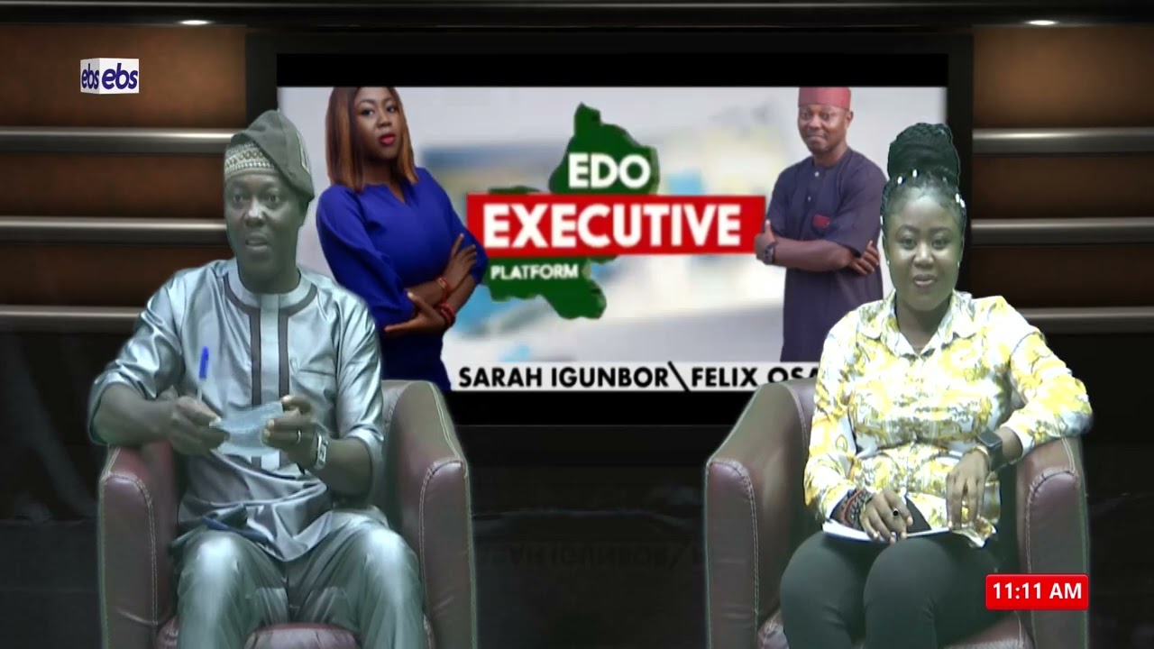 With the Head of Service, Edo State, Anthony Osas Okungbowa Esq. A highly loaded edition.