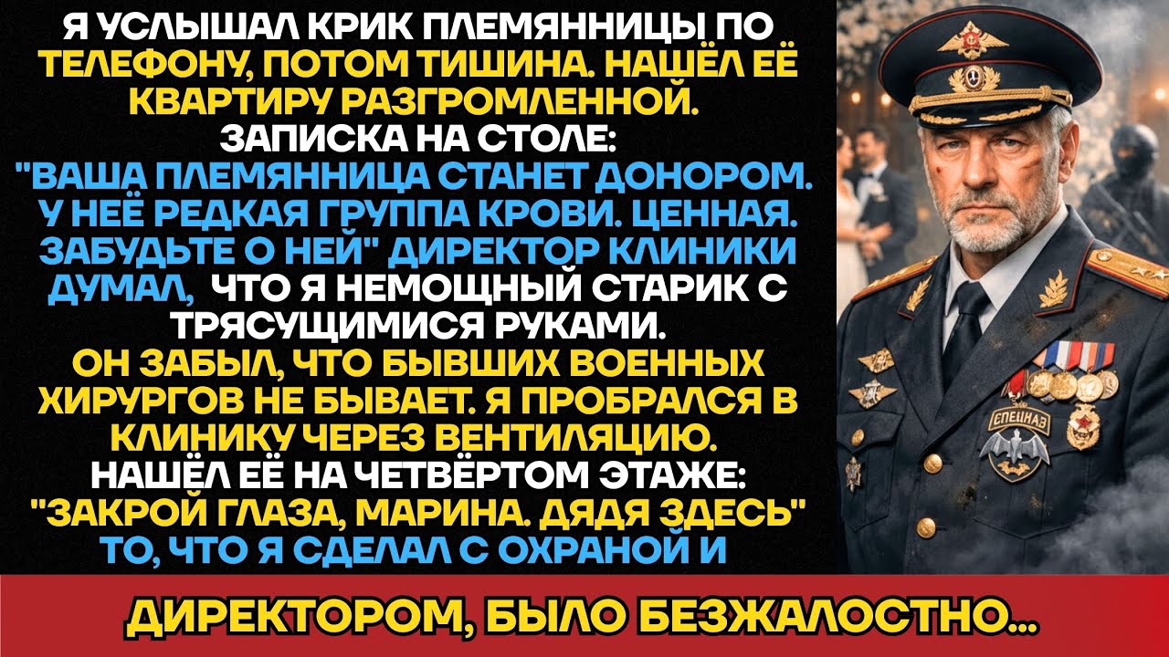 Директор Клиники Похитил Мою Племянницу, Забыв, Что Я Военный Хирург. То, Как Я Её Спасал, Было...