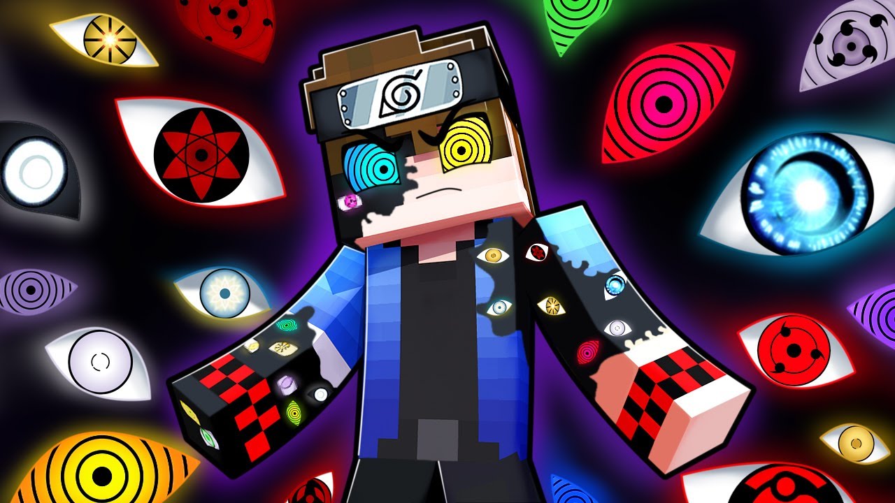 O NINJA com TODOS OS KEKKEI GENKAI no Minecraft !