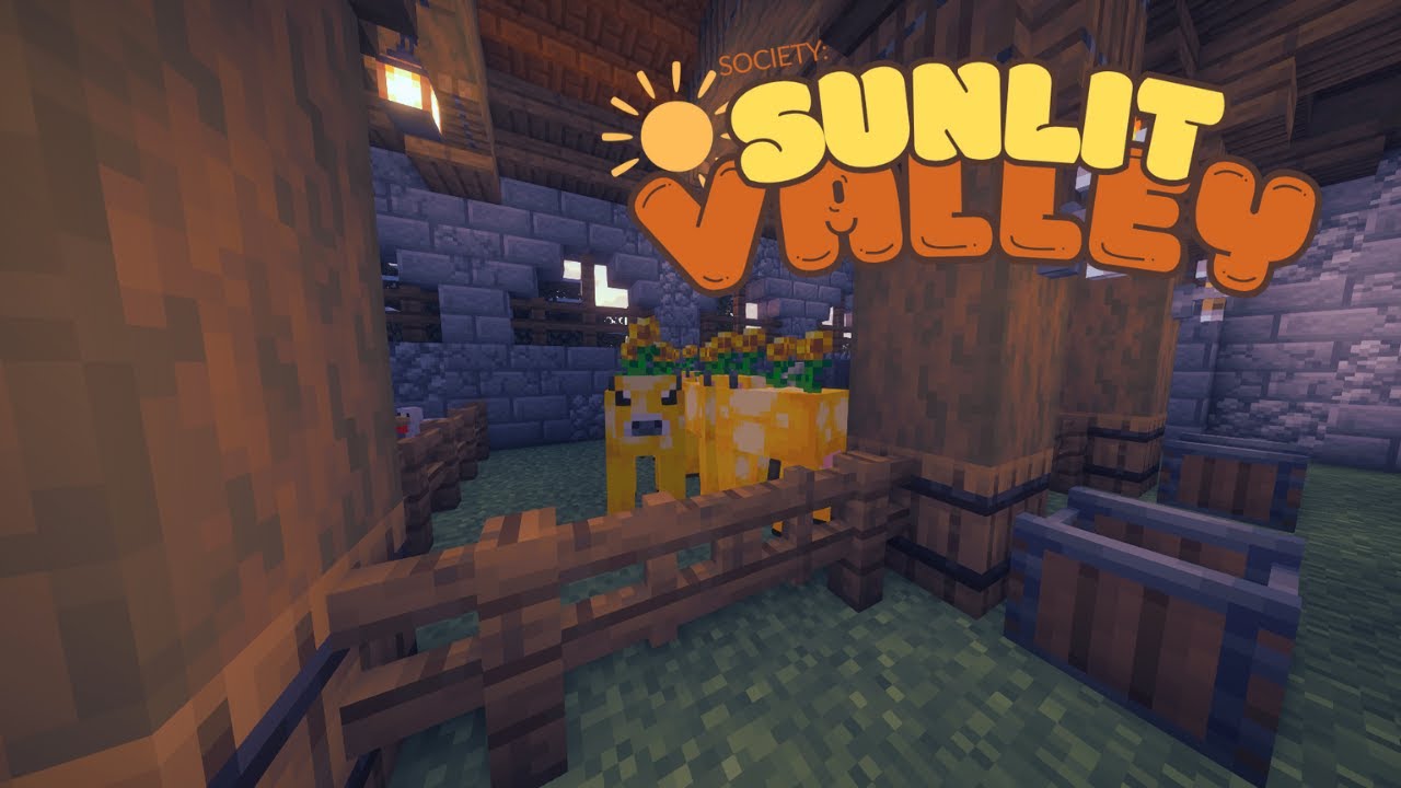 MooBloom Search - Sunlit Valley & Chill | Modded Minecraft Relaxing Long-Play