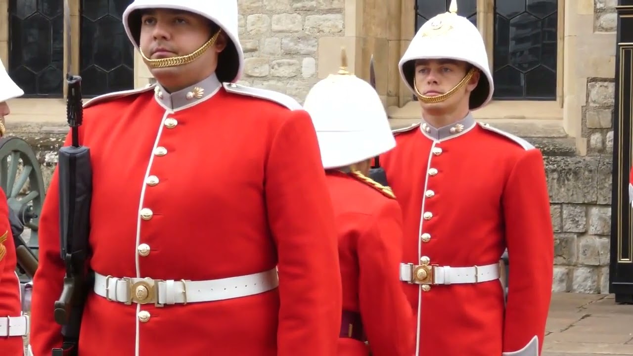 Escort for the Word. Royal Gibraltar Regiment, Royal Bermuda Regiment