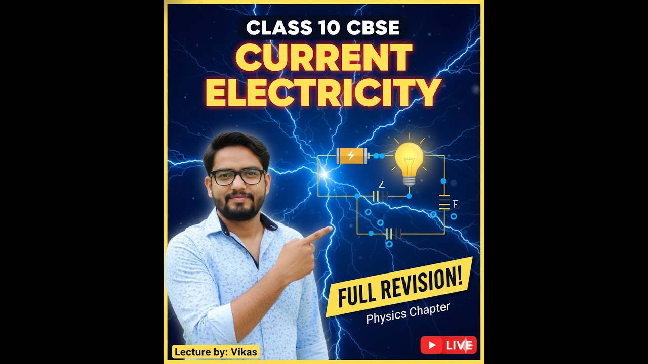 Current electricity Class 10th One short revision #boardexam #physics #resistanceinseriesandparallel