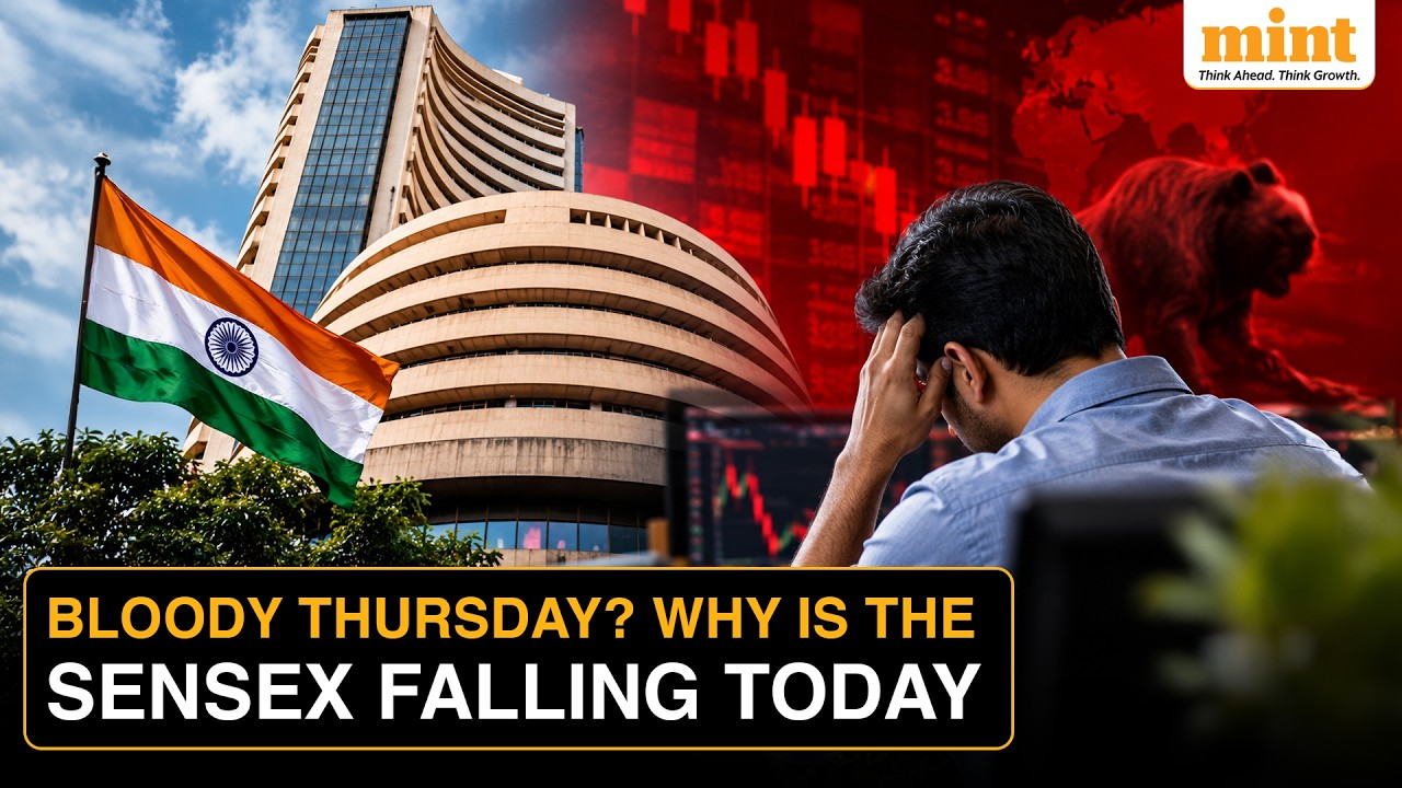 Sensex Drops Over 700 Points Then Recovers Mildly | What Caused The Thursday Downfall | Explained