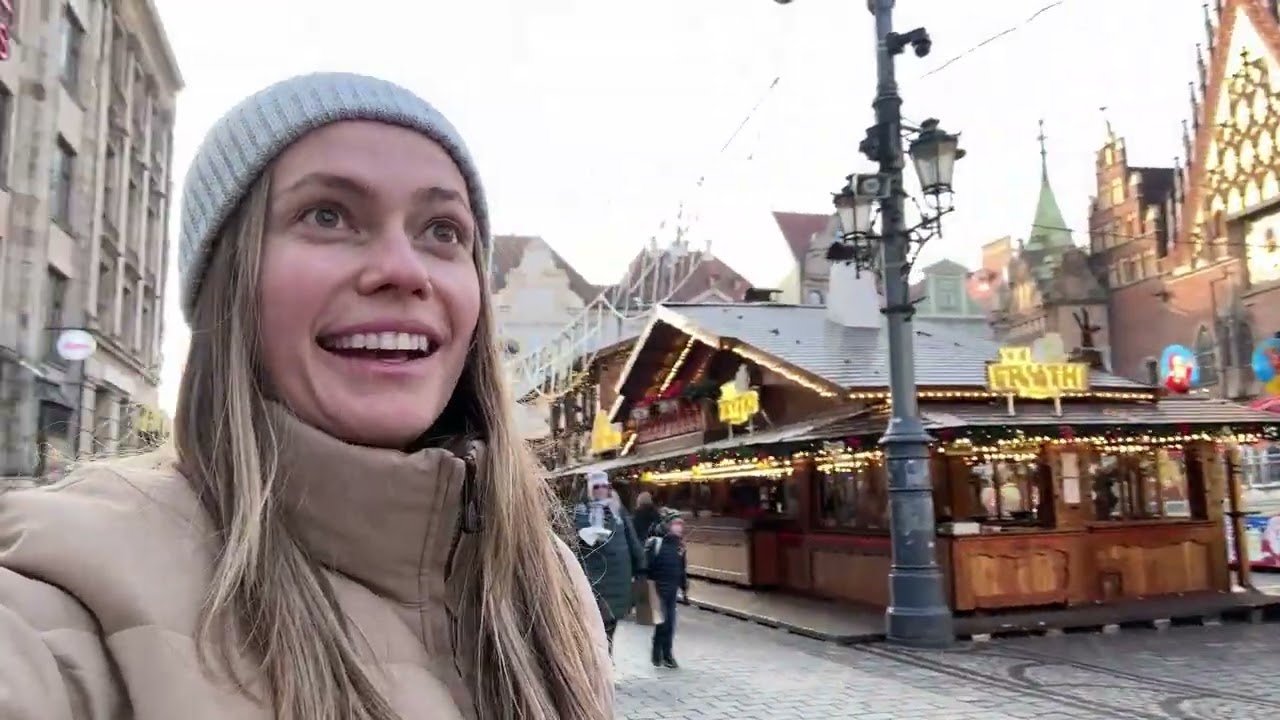 PO 8 LATACH W POLSCE🥺pierwszy raz we Wrocławiu, spacer i jarmark❤️🥺