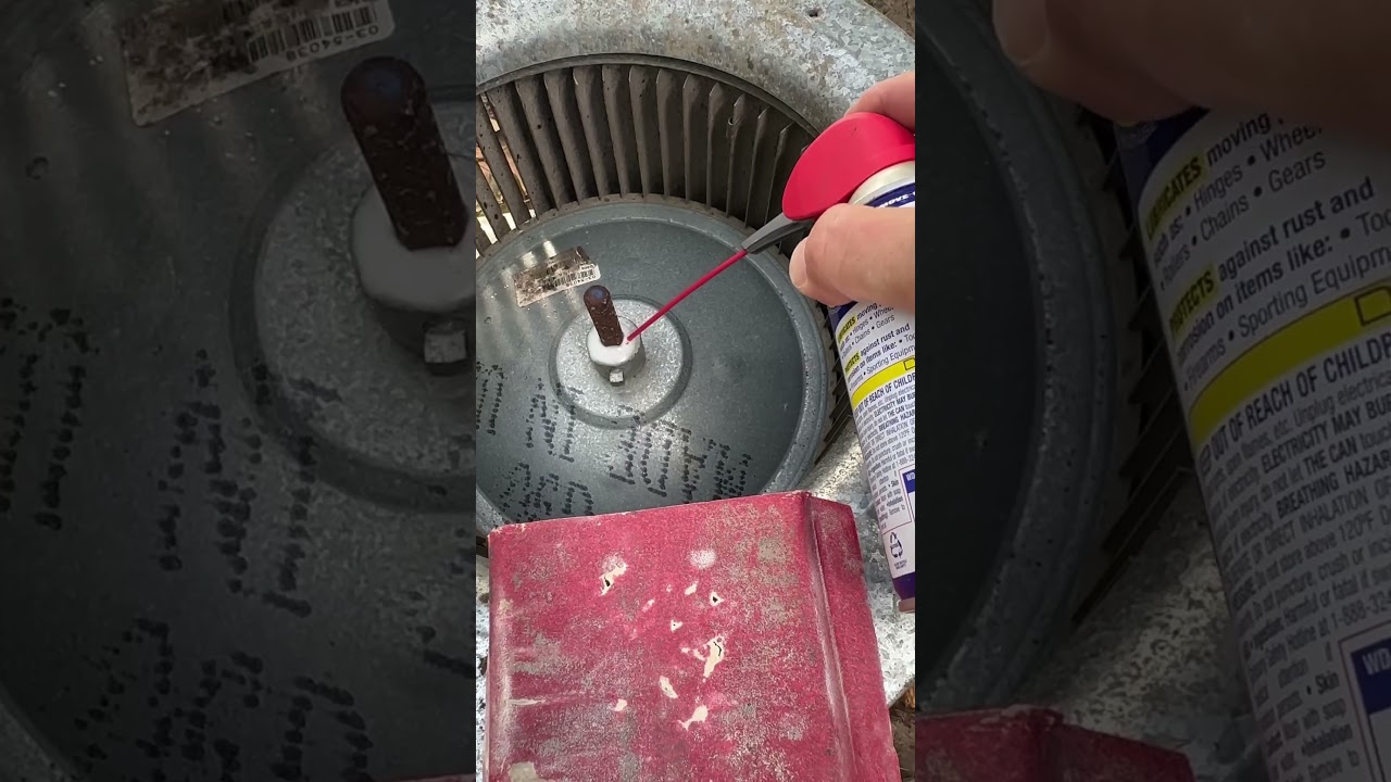 How to get the wheel off the blower motor shaft #hvac