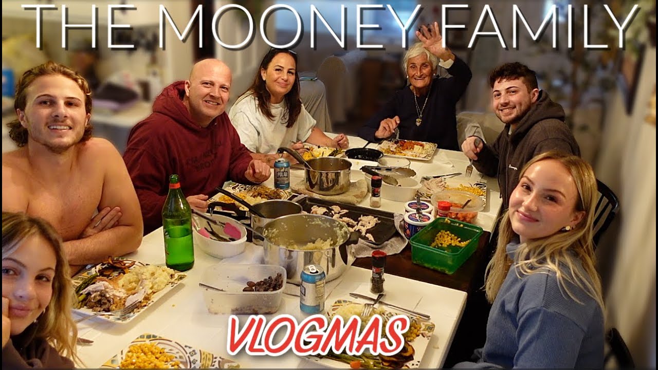 the mooney family thanksgiving  *VLOGMAS*