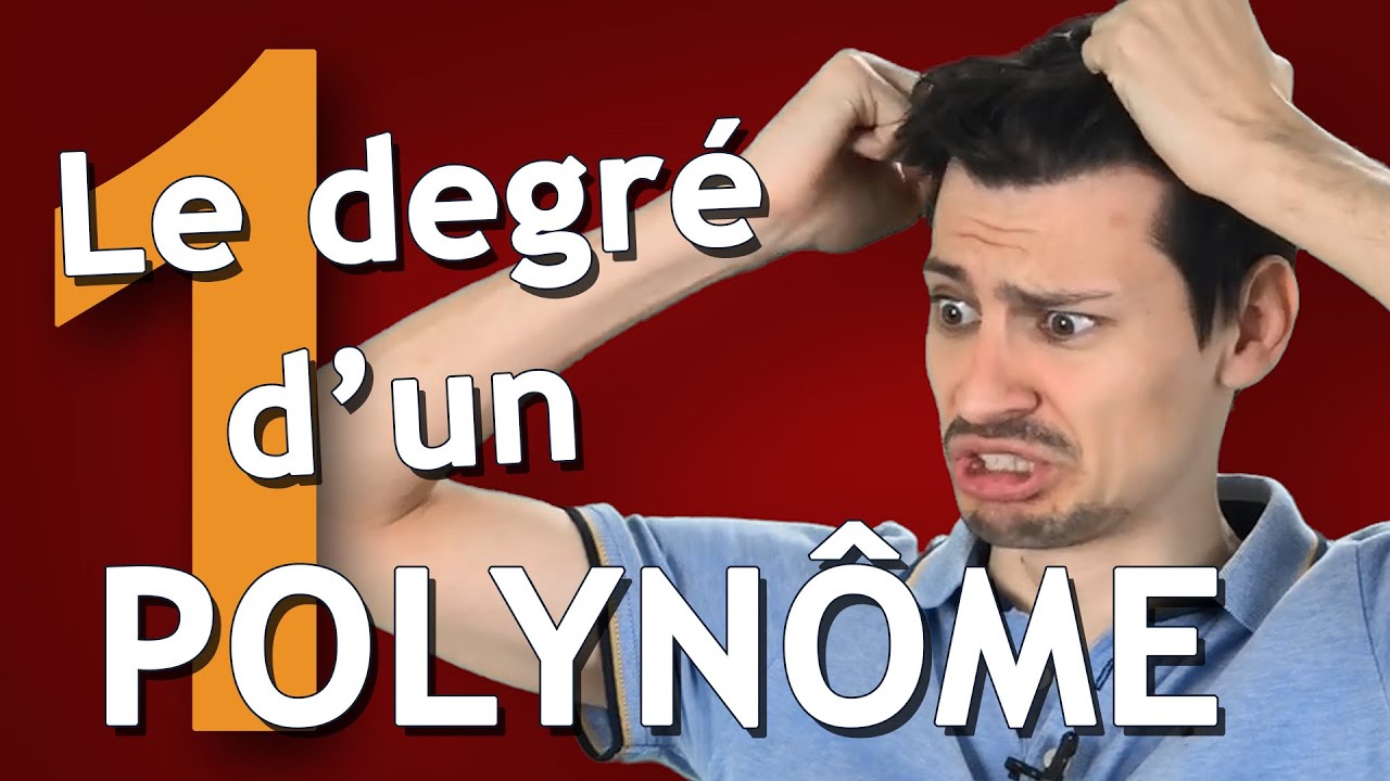 1st || Polynomial || n1 The degree of a polynomial