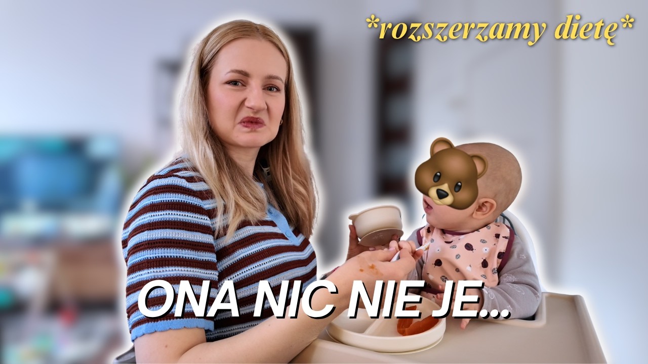 PIERWSZY TYDZIEŃ&nbsp;rozszerzania diety 🥕 realistyczny vlog jak to *naprawdę* wygląda..