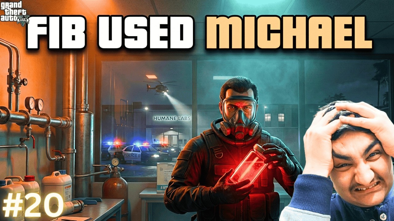 FIB Used Michael for Their Secret Mission | Ep-20 GTA 5 Actual Story