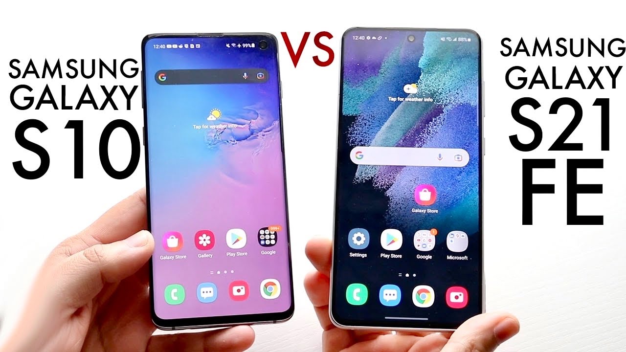 Samsung Galaxy S21 FE против Samsung Galaxy S10! (Сравнение) (Обзор)