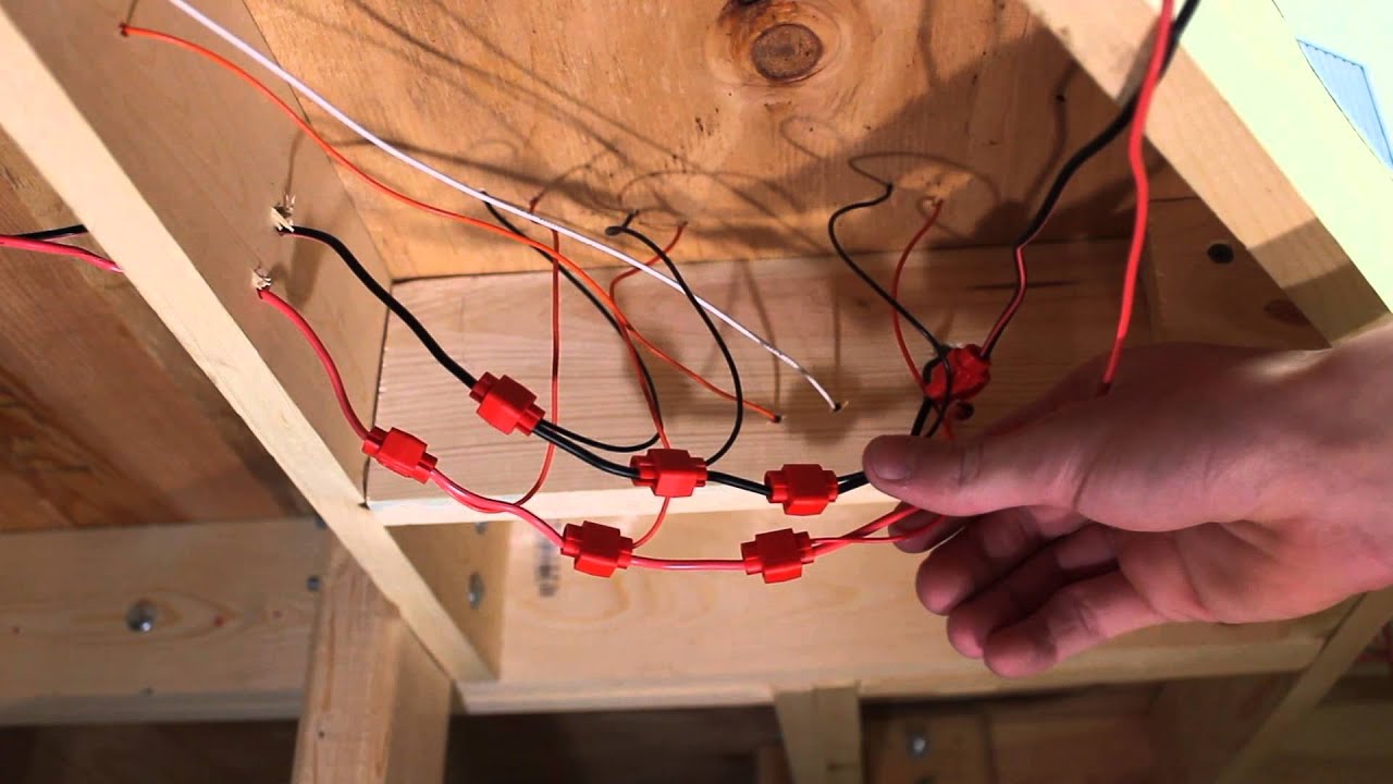 How to run a model train bus wire
