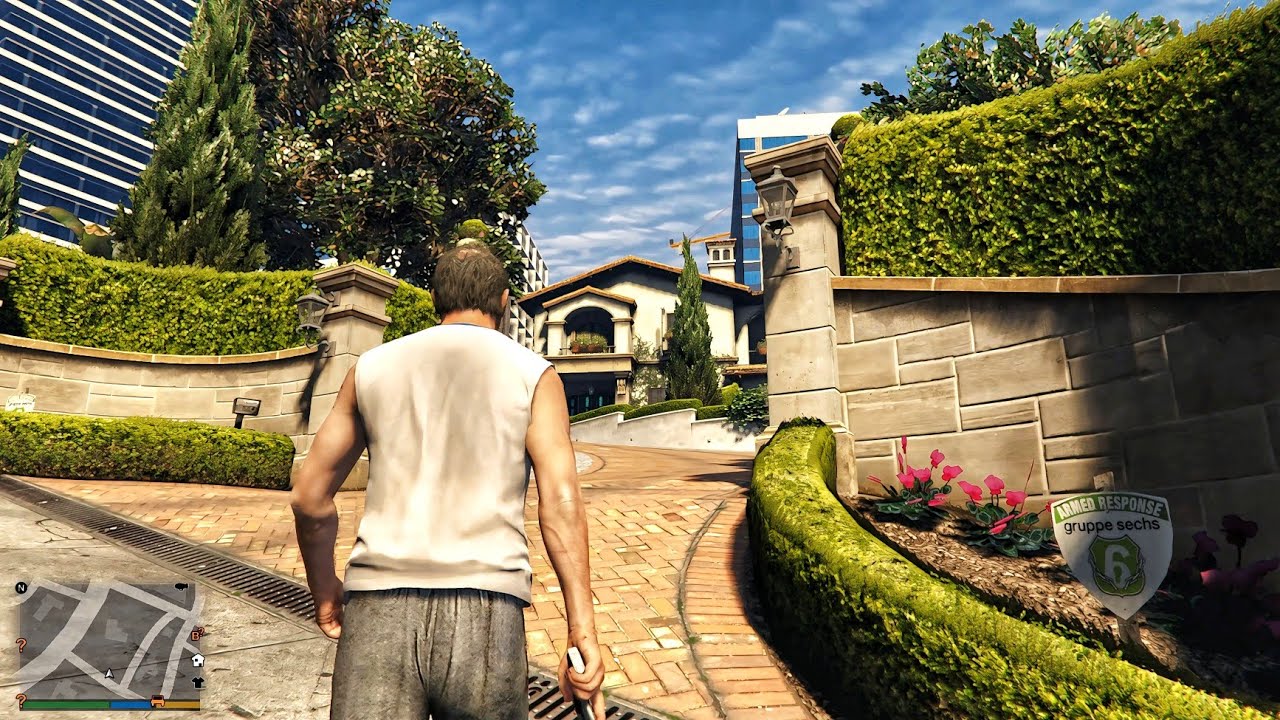 GTA V Enchanted - Trevor Went to Michael’s House for a Party… But Got Betrayed