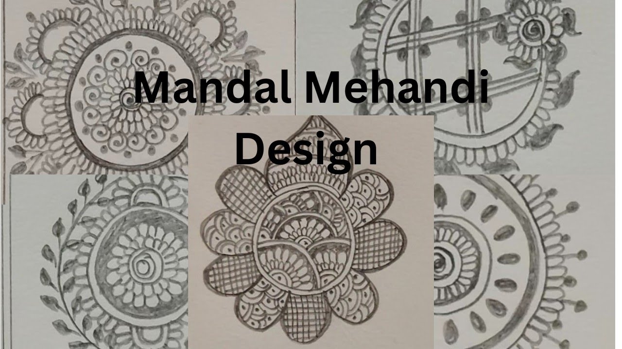 Mandal Mehandi Design Part-3 | Mehandi Elements| Sneha's Creativity 