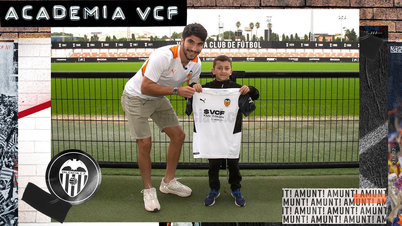 LA SORPRESA DE SOLER A UN NI&Ntilde;O DE LA ACADEMIA VCF QUE TIENE QUE DEJAR EL F&Uacute;TBOL POR UNA ENFERMEDAD