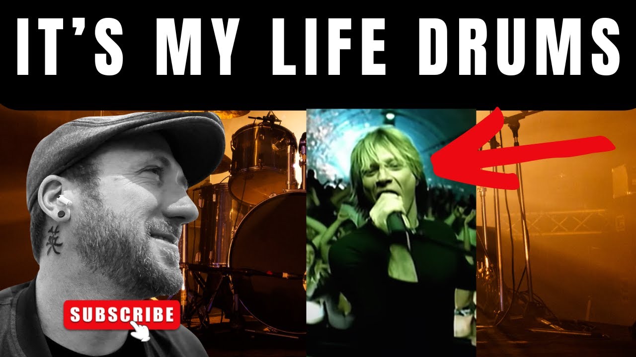 How To Play It's My Life On Drums | Beginner Drum Song | Bon Jovi Drums
