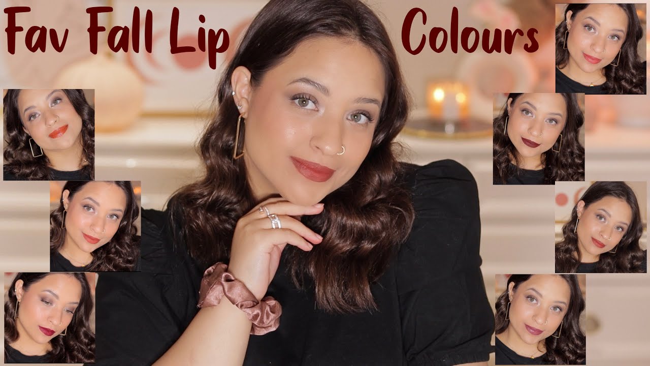 My Top Favorite Fall Lip Colors 2021 | Drugstore & Highend | Ridhi Dua