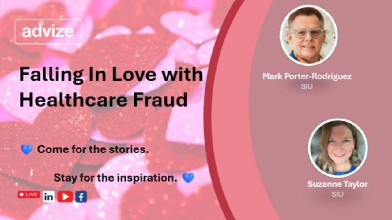 💙 Falling in Love with Healthcare Fraud 💙