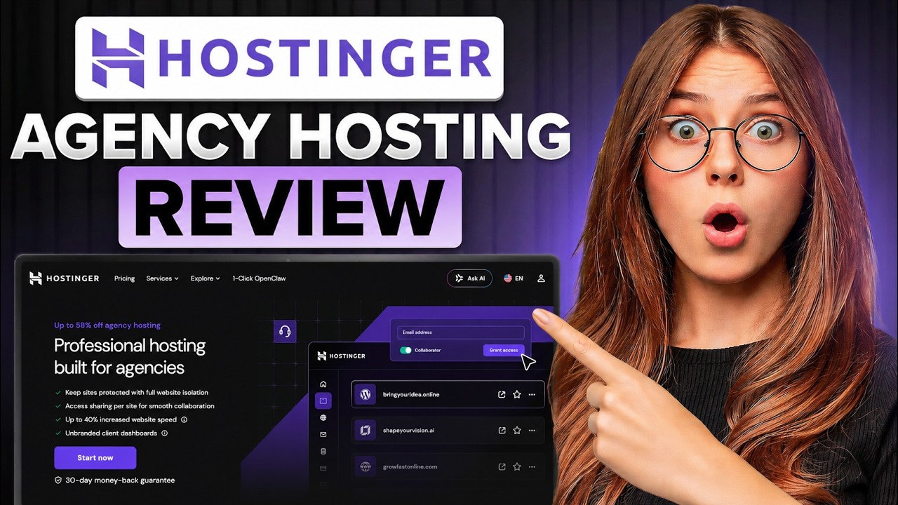 Hostinger Agency Hosting Review 2026 🔥 Is It Worth It for Agencies & Freelancers?