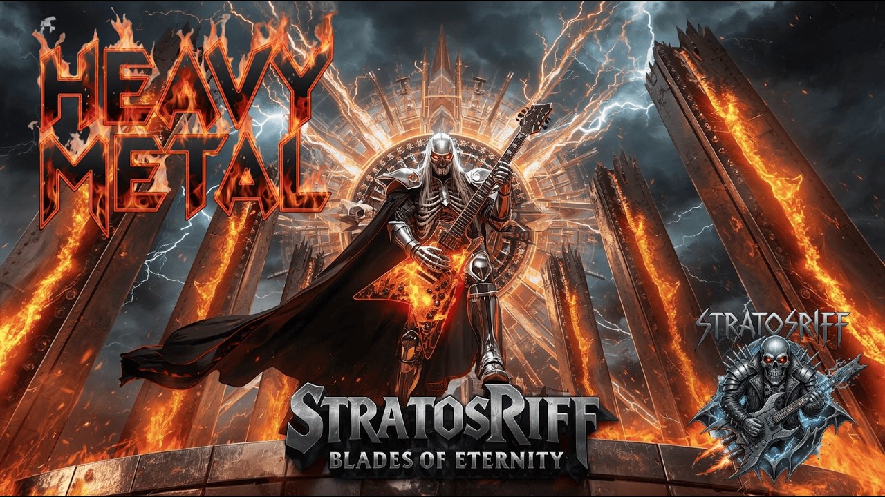 ⚔️ Blades of Eternity: Full Heavy Metal Album 2025 by StratosRiff | Classic Riffs & Steel Anthems! 🔥